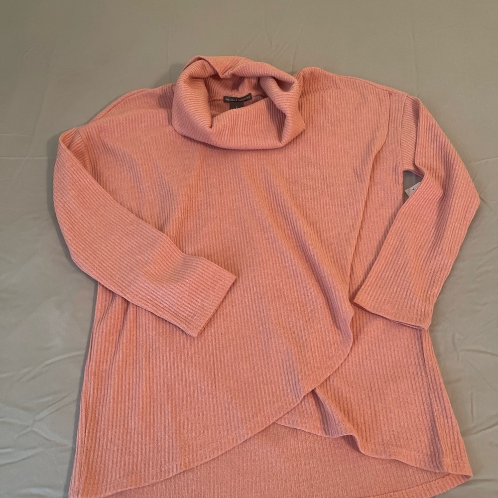 Chelsea and Theodore sweater in pink size small new w tags